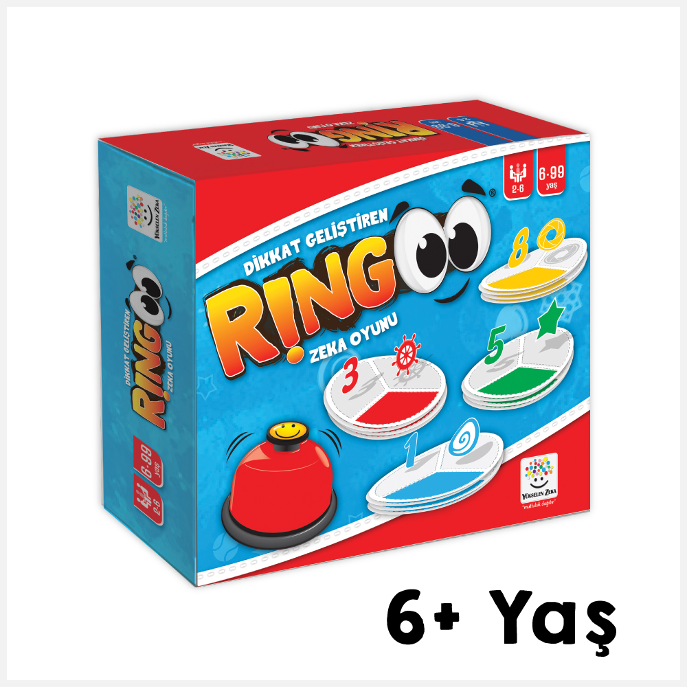 6+ Yaş Ringoo (Dikkat Geliştiren Zeka Oyunu)
